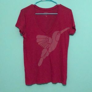 Old navy V-neck T-shirt Pink size medium
